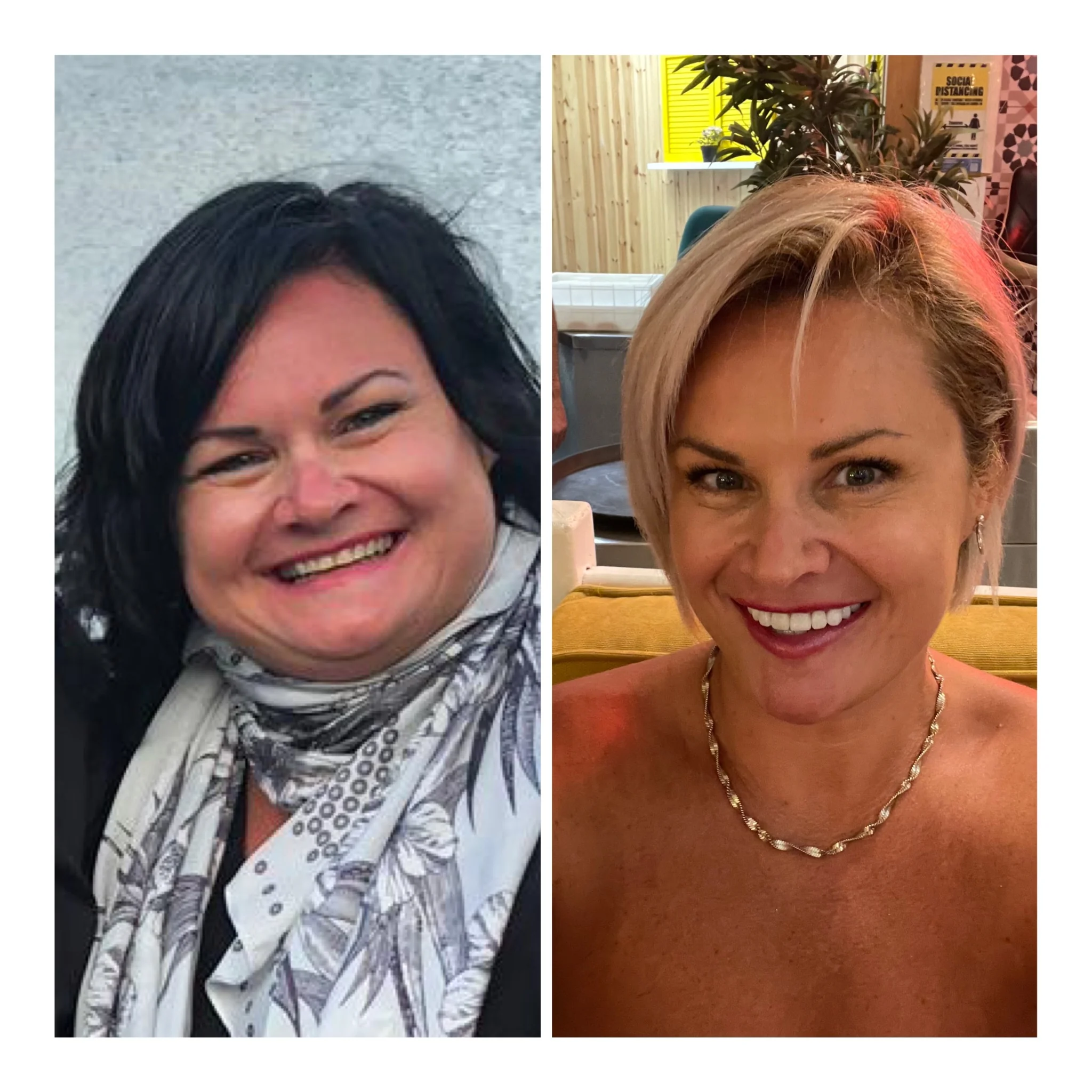 Transformation: before and after